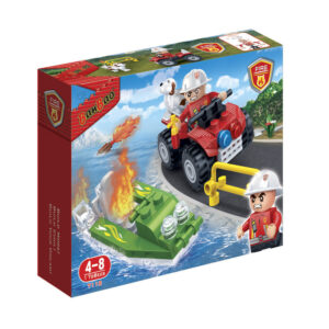 Quad Pompieri Giocattolo BanBao 7118 – Set Costruzioni