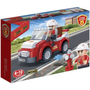 Auto Pompieri Giocattolo BanBao 7117 – Set Costruzioni