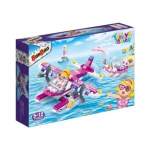 BanBao 6132 Trendy Beach – Idrovolante da Spiaggia: Set Costruzioni 172 Pezzi