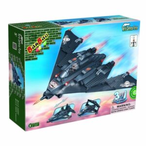 BanBao World Defence Force - Jet 3in1 a Mattoncini (Set 3847)
