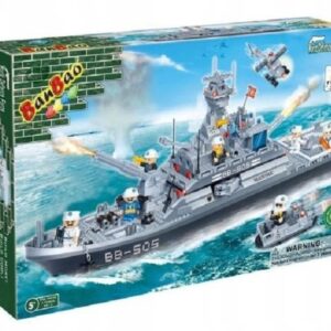 BanBao World Defence Force - Nave da Guerra a Mattoncini
