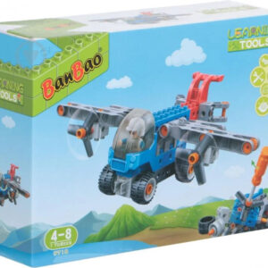 BanBao Learning Tools - Aereo da Costruzione a Mattoncini (Set 9718)