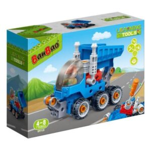 BanBao Learning Tools - Camion Ribaltabile a Mattoncini (Set 9710)