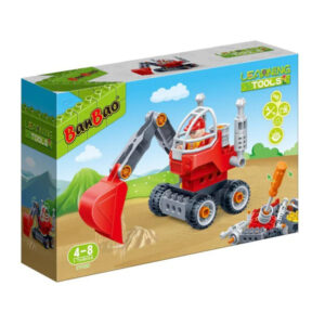 BanBao Learning Tools - Escavatore da Costruzione a Mattoncini (Set 9709)