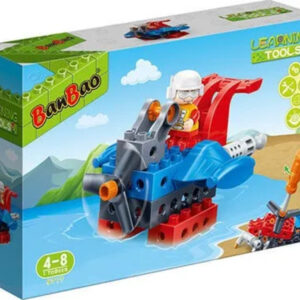 BanBao Learning Tools - Idrovolante da Costruzione a Mattoncini (Set 9717)