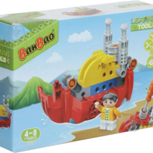 BanBao Learning Tools - Nave da Lavoro a Mattoncini (Set 9720)