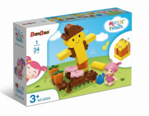 Spaventapasseri Magico Giocattolo BanBao 9231 – Set Costruzioni
