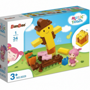Spaventapasseri Magico Giocattolo BanBao 9231 – Set Costruzioni