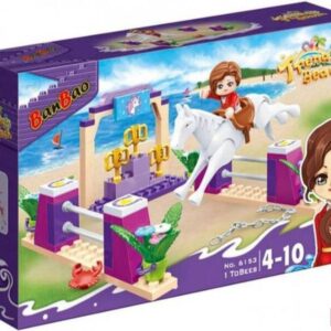 New Trendy Beach - Centro Equestre e Cavallo Giocattolo (Set BanBao 6153)